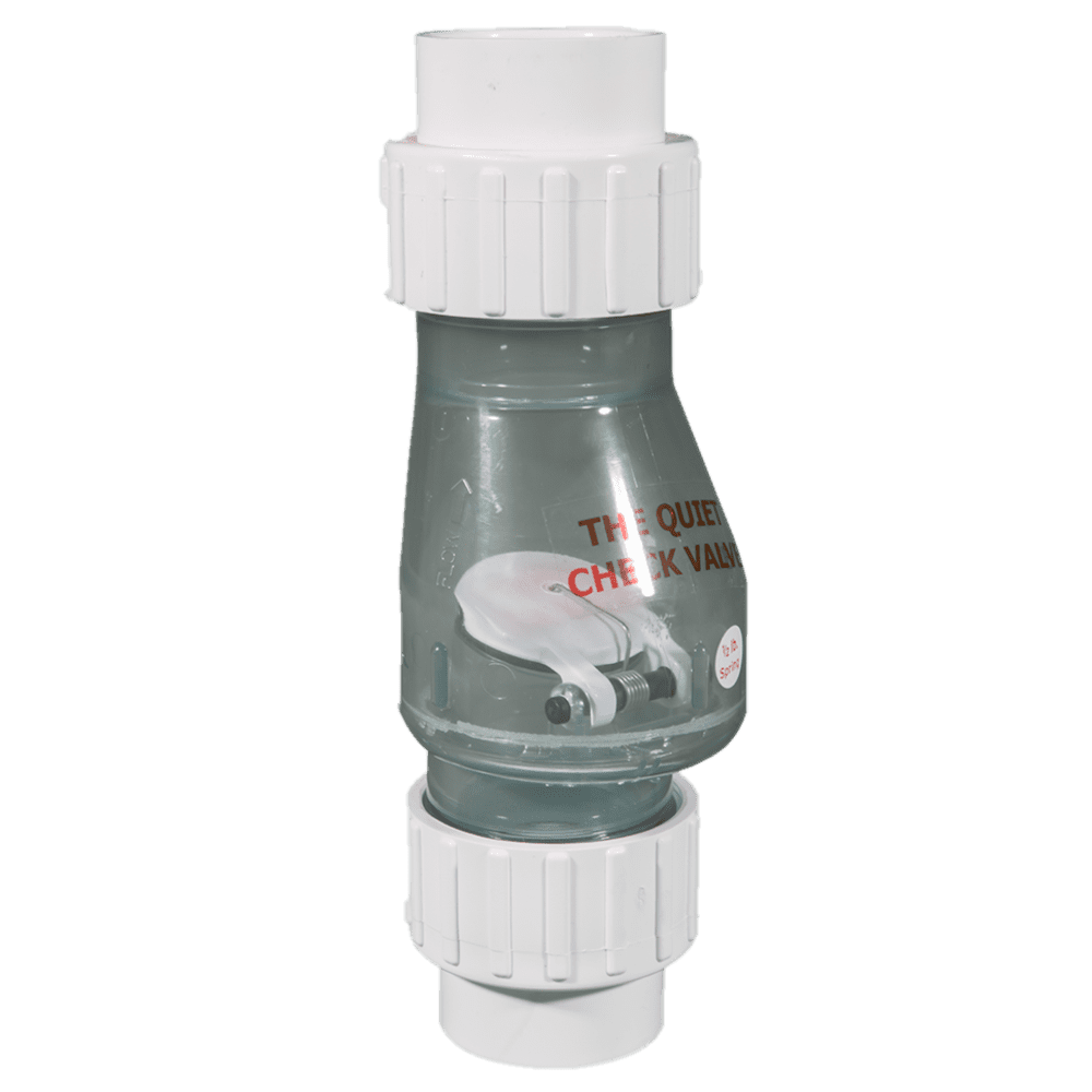 See thru check valve See thru chjeck valve with quiet operation